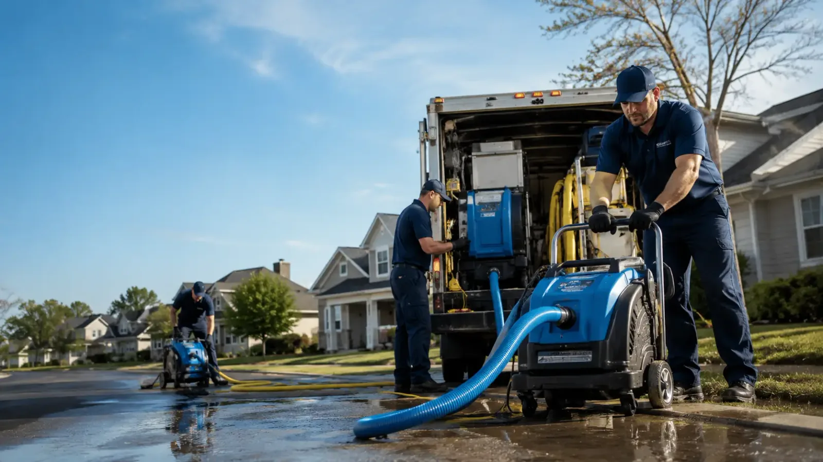 Flood Damage Cleanup in Ridgeley, WV